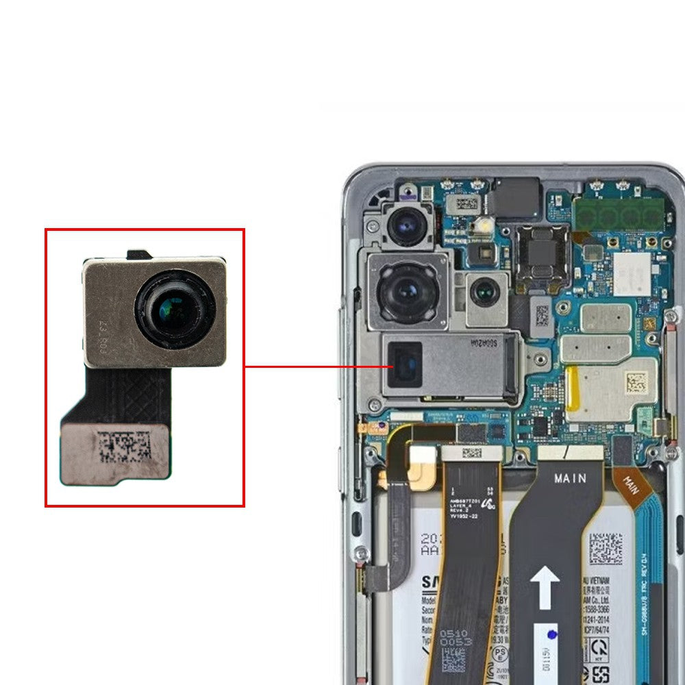 Rear Camera (48MP Telephoto) for Samsung Galaxy S20 Ultra G988 (Purple) Rear Camera (48MP Telephoto) for Samsung Galaxy S20 Ultra G988 (Purple)